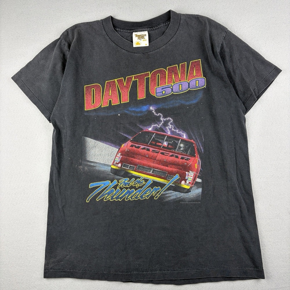Vintage 90s Daytona 500 NASCAR T-Shirt Men's Medium USA